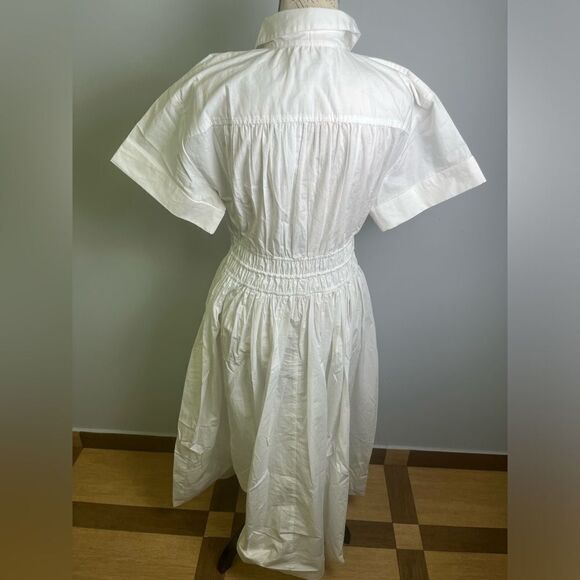 J.Crew Elena shirtdress in cotton poplin NWT Size 4 - Picture 13 of 13